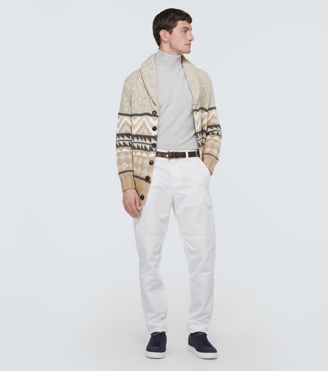 Sneakers aus Veloursleder | Brunello Cucinelli