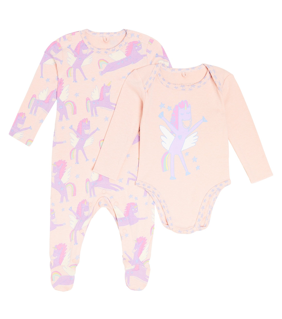 Bébé – Ensemble grenouillère et body en coton | Stella McCartney Kids