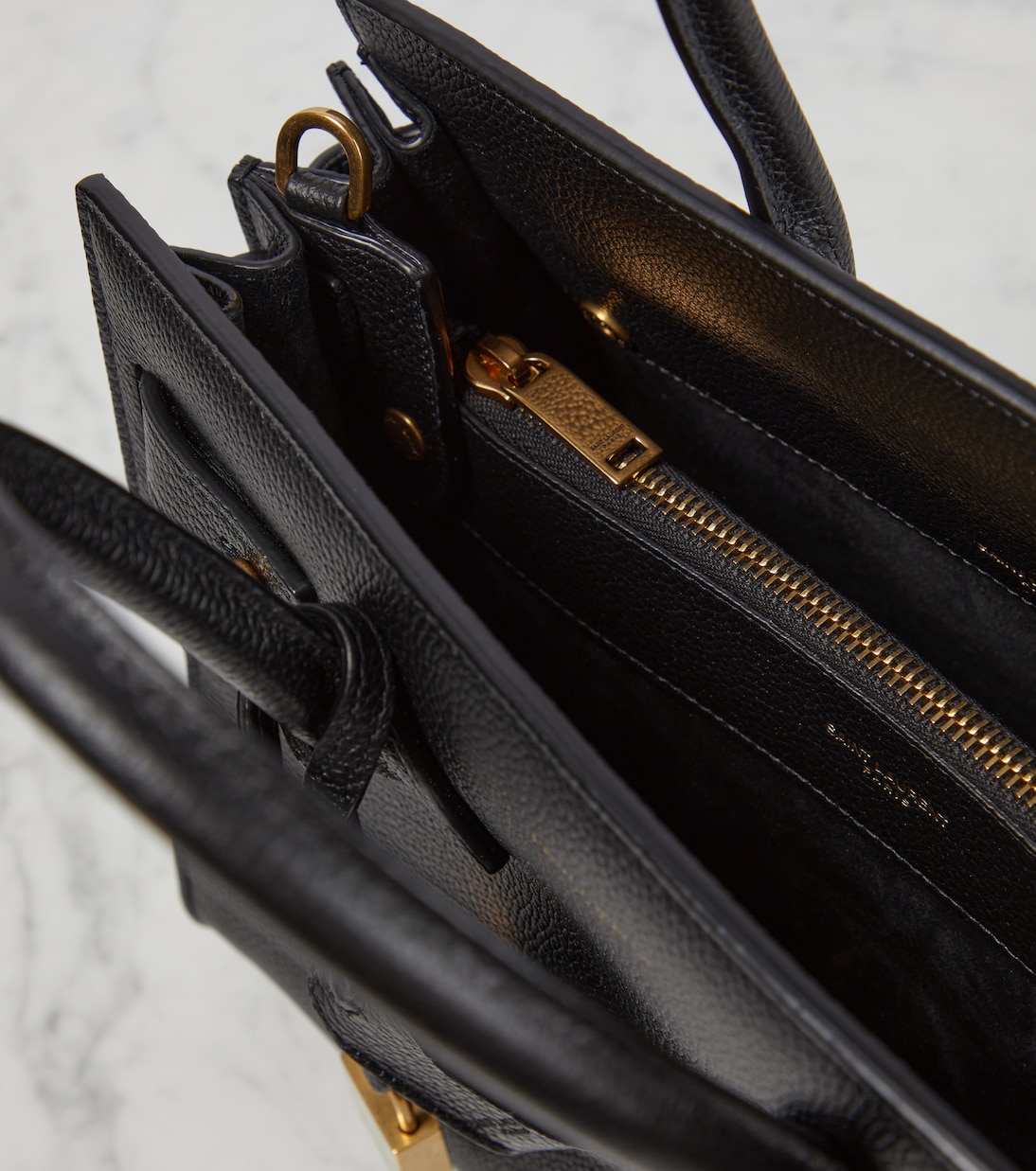 Sac De Jour Baby en cuir | Saint Laurent