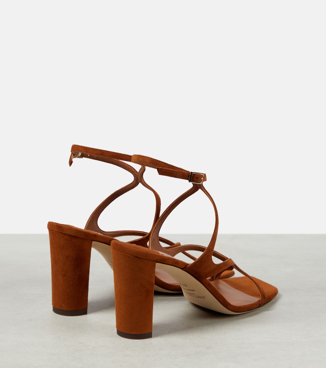 Sandali Azie 85 in suede | Jimmy Choo