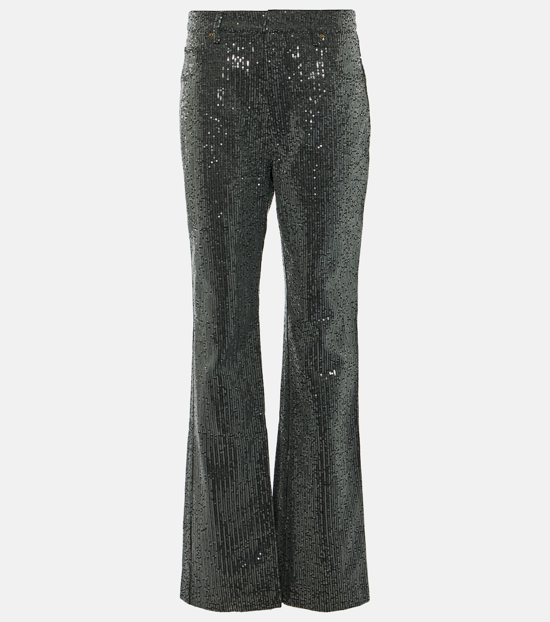 Sequined straight jeans | Rotate