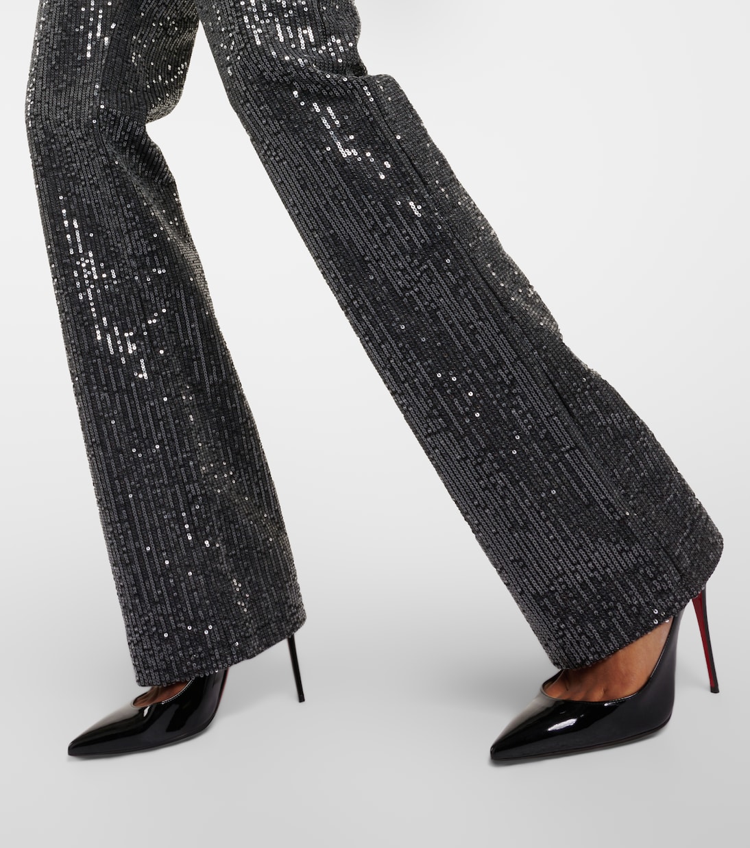 Sequined straight jeans | Rotate