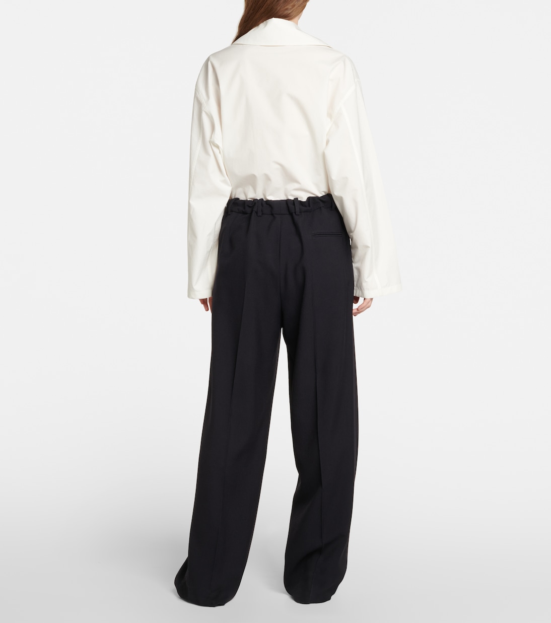 Pantaloni a gamba larga Roan | The Row