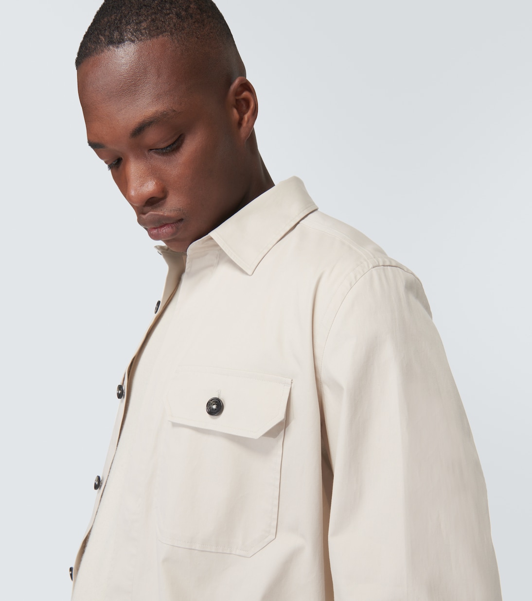 Hemdjacke aus Canvas | Zegna