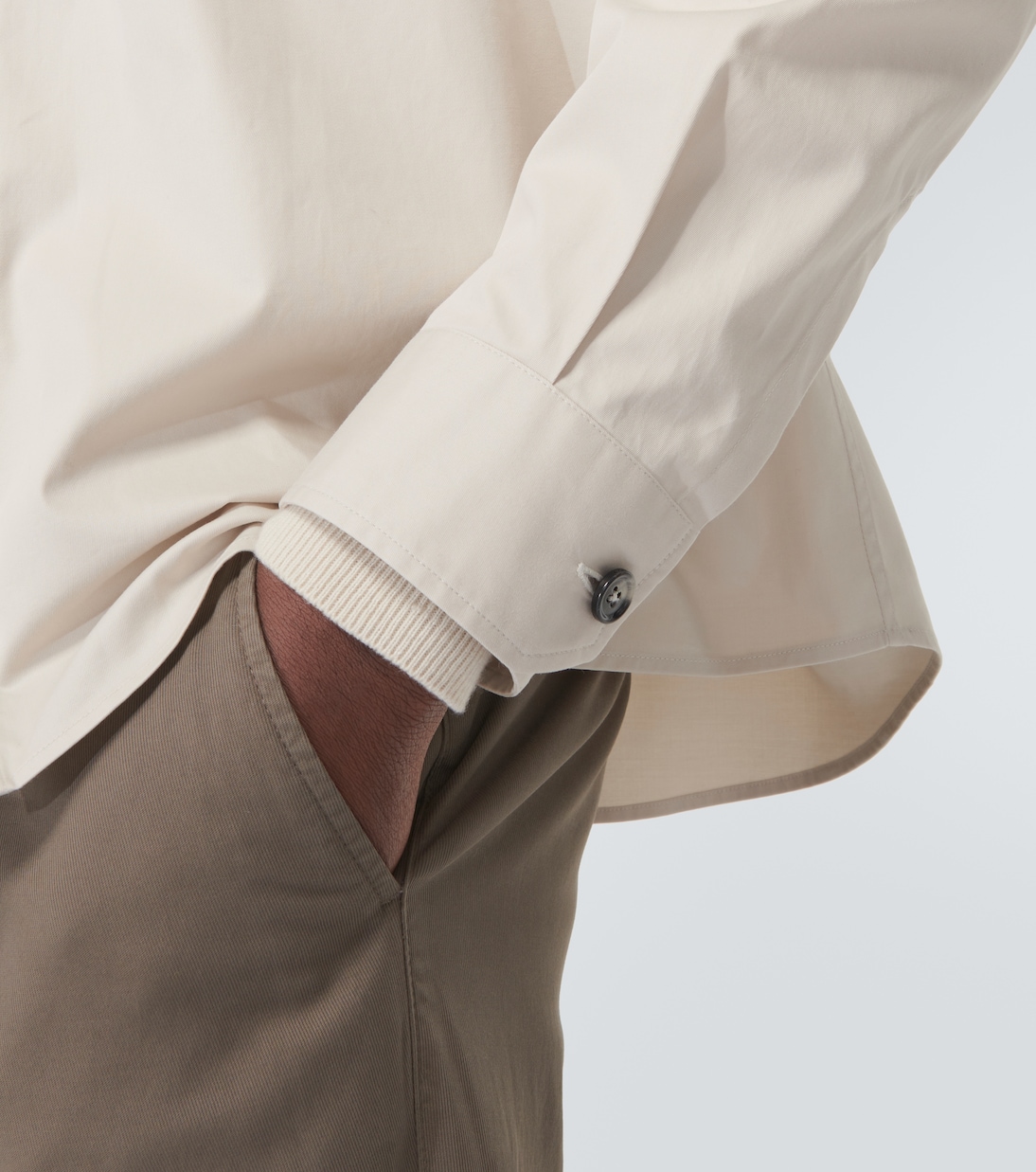 Hemdjacke aus Canvas | Zegna