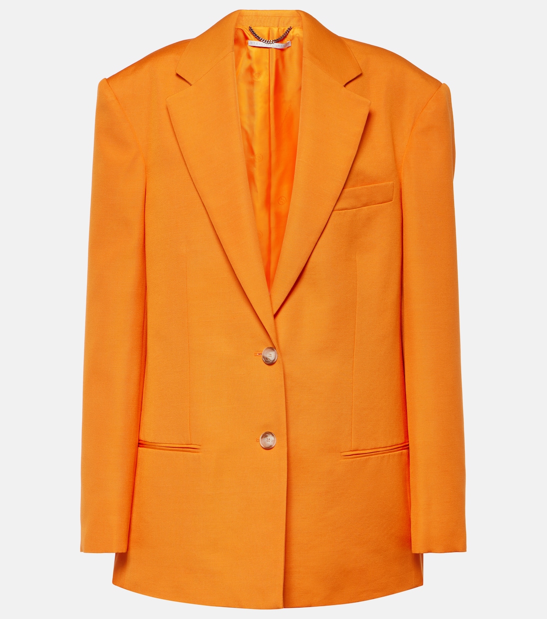 Blazer monopetto in crêpe | Stella McCartney