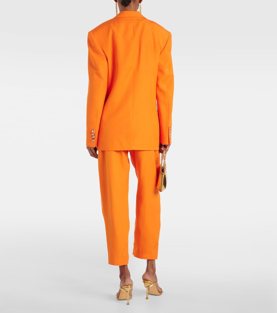 Blazer monopetto in crêpe | Stella McCartney