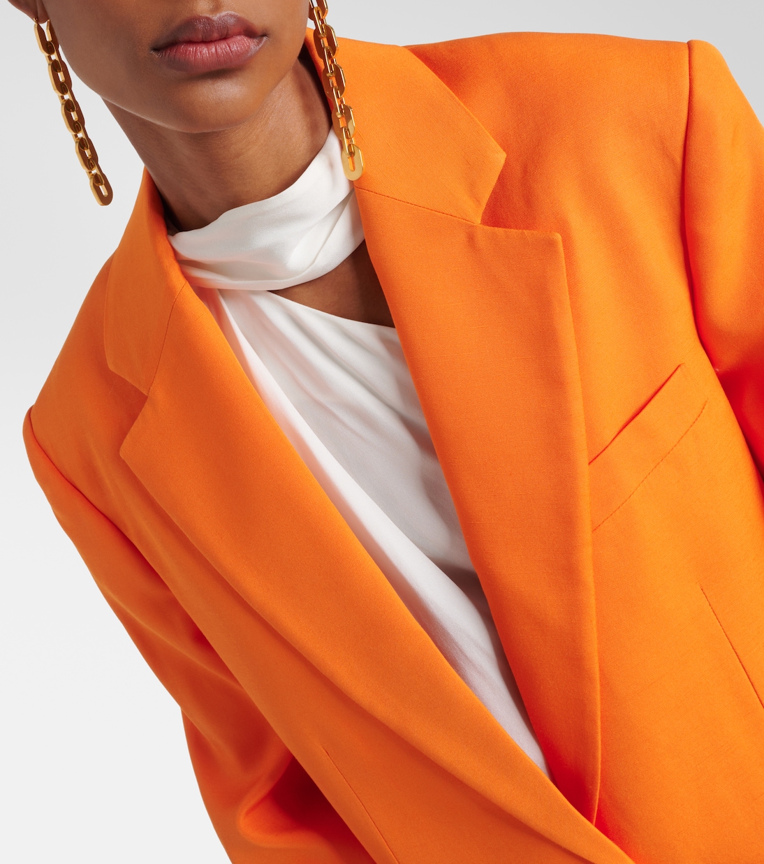 Blazer monopetto in crêpe | Stella McCartney