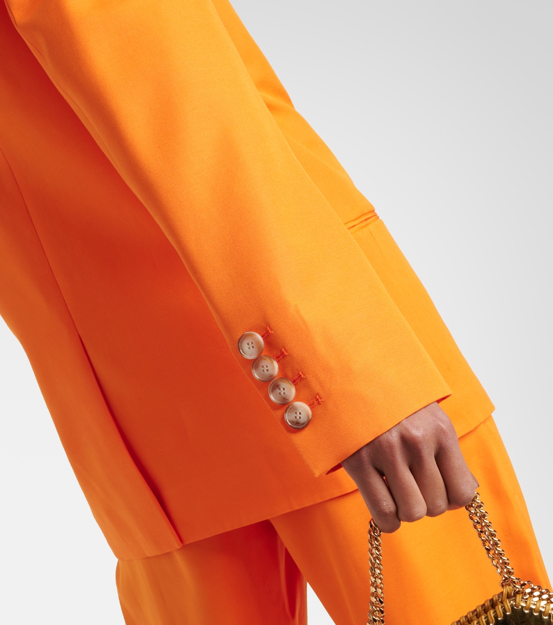 Blazer monopetto in crêpe | Stella McCartney