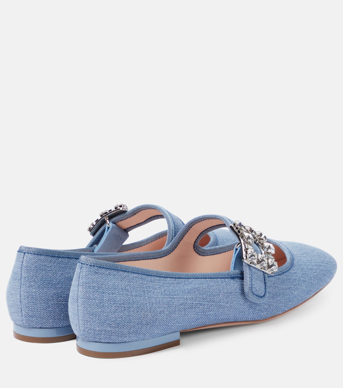 Ballerinas Très Vivier Strass Buckle Babies | Roger Vivier
