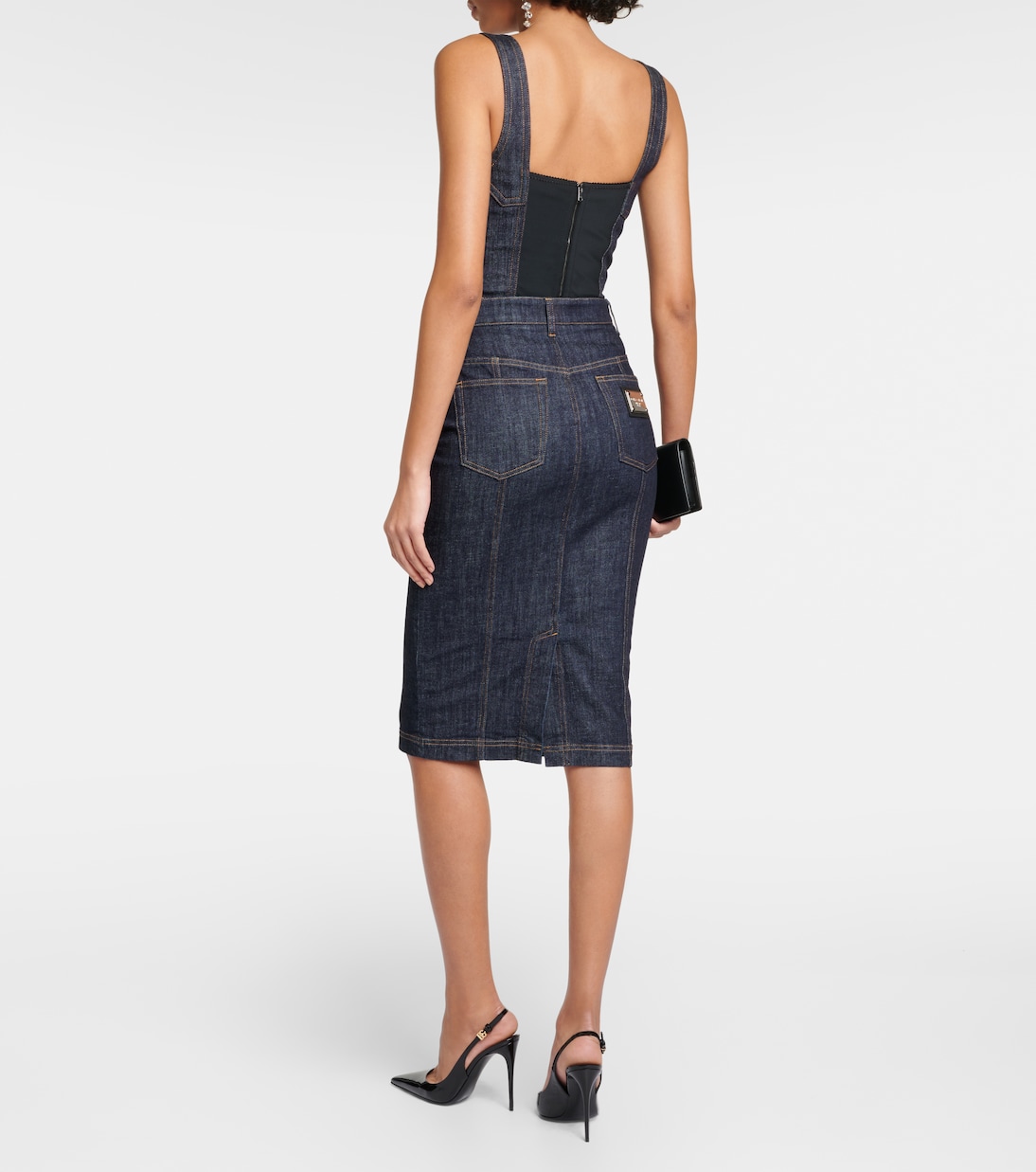 Jupe crayon en jean | Dolce&Gabbana