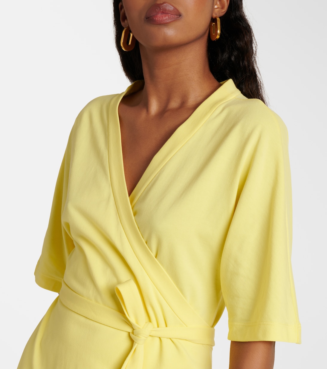 Pisano cotton-blend midi dress | Max Mara