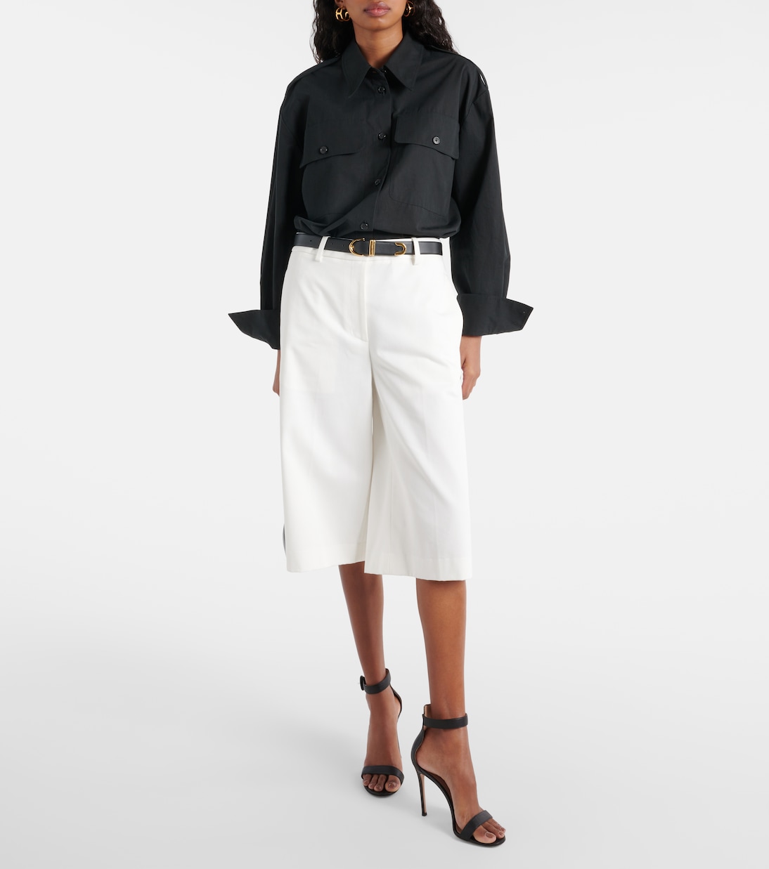 Bermuda-Shorts Erza aus Baumwolle | Nili Lotan