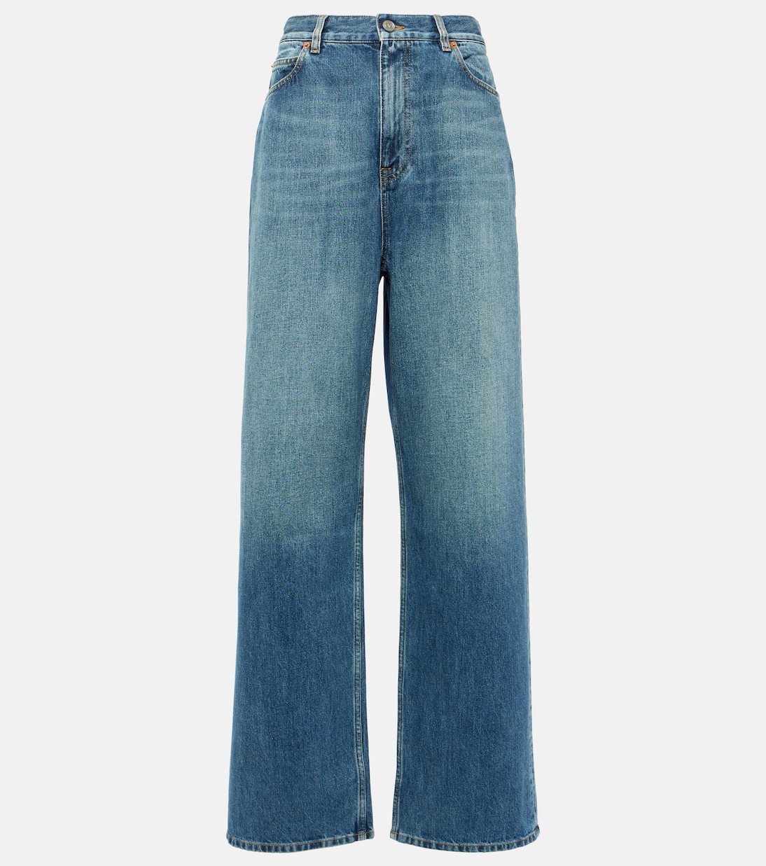 High-Rise Straight Jeans | Valentino