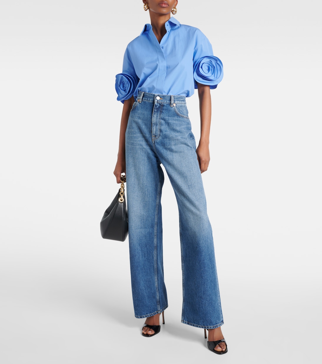 High-Rise Straight Jeans | Valentino