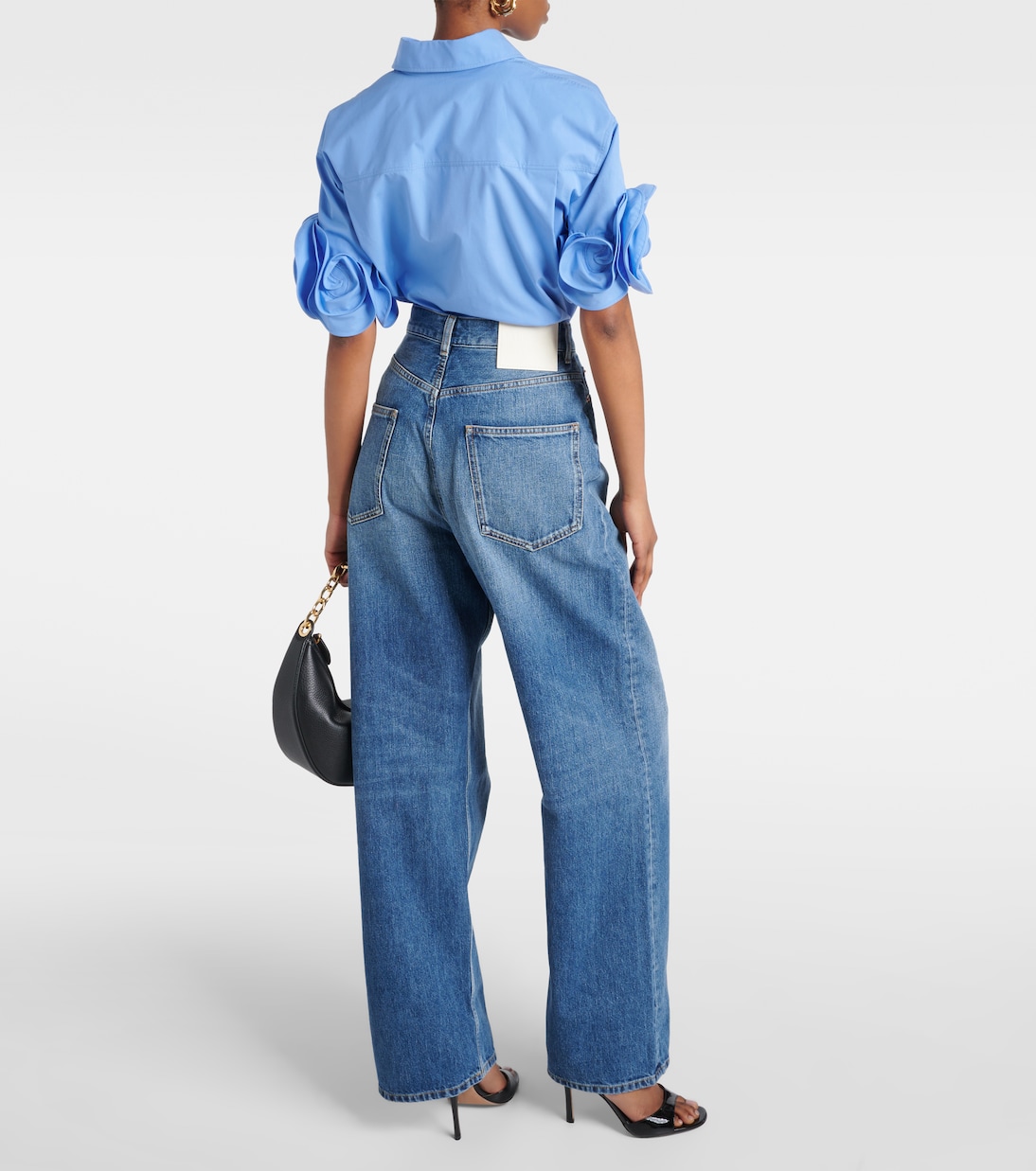 High-Rise Straight Jeans | Valentino