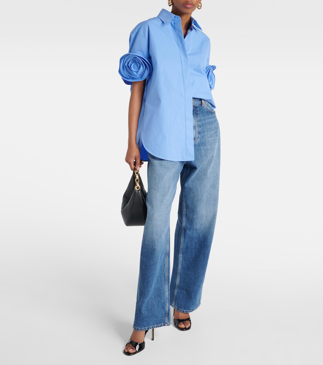 High-Rise Straight Jeans | Valentino
