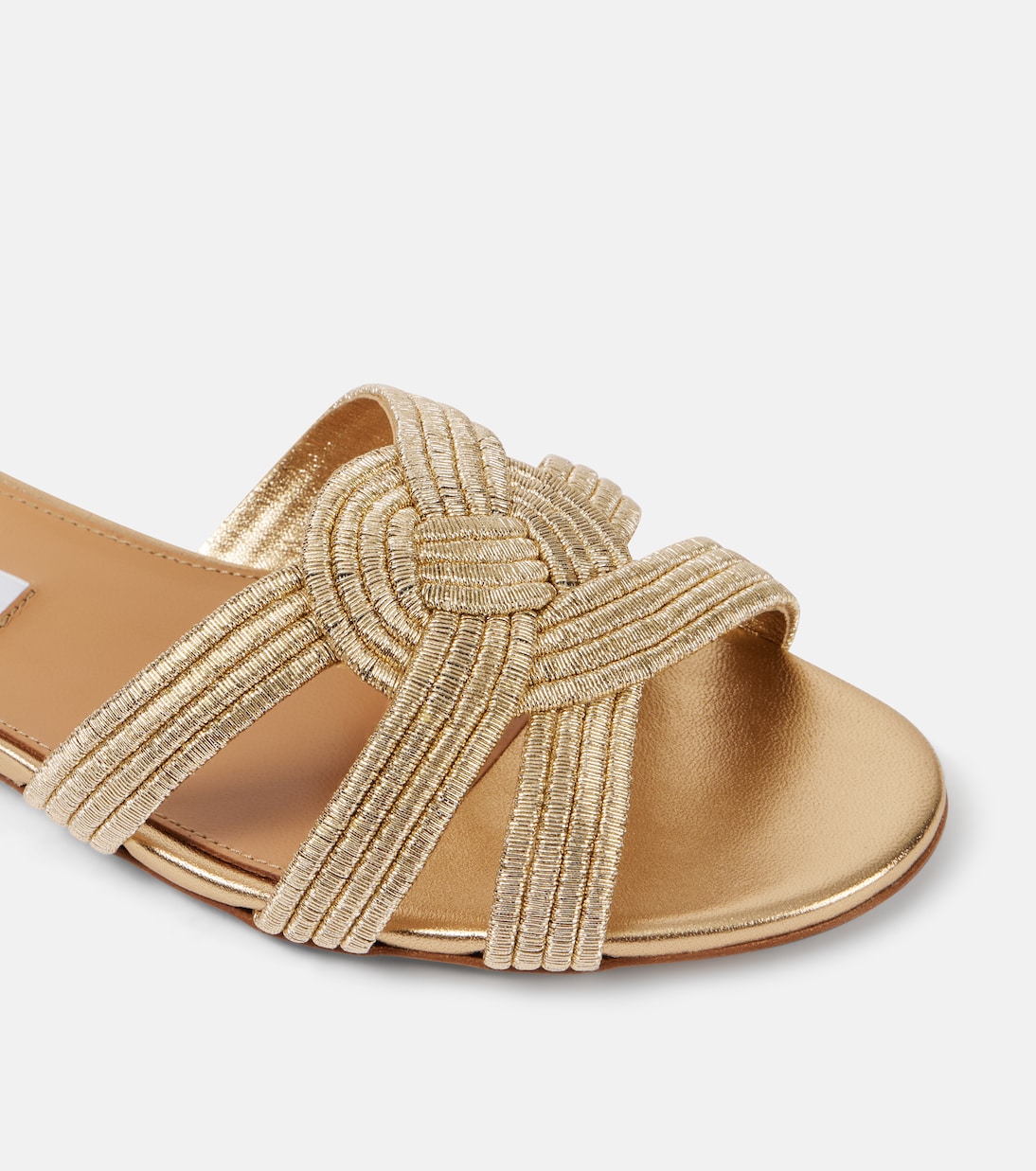 Mules Felix en satin | Aquazzura