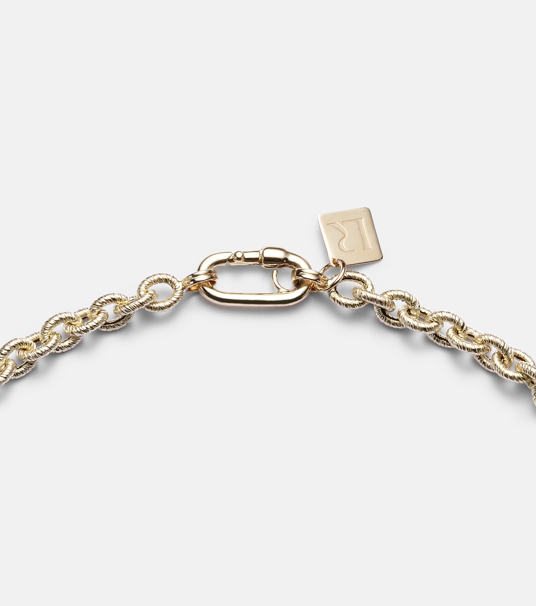 Collana in oro giallo 14kt Lauren Rubinski per stile giovane e trendy
