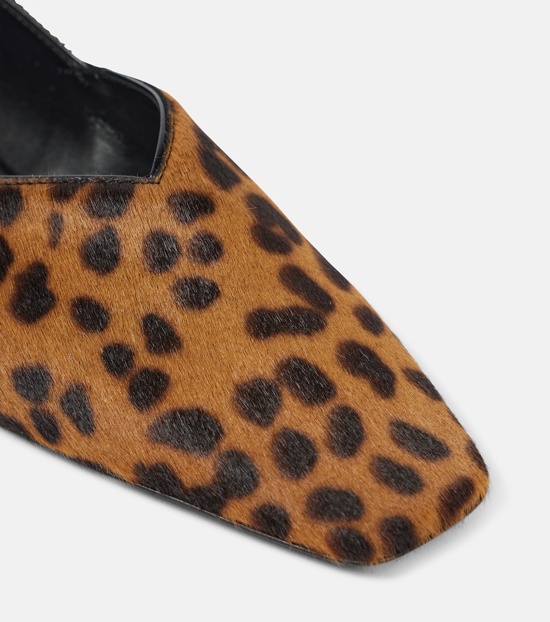 Everyday calf hair slip-on shoes | Toteme