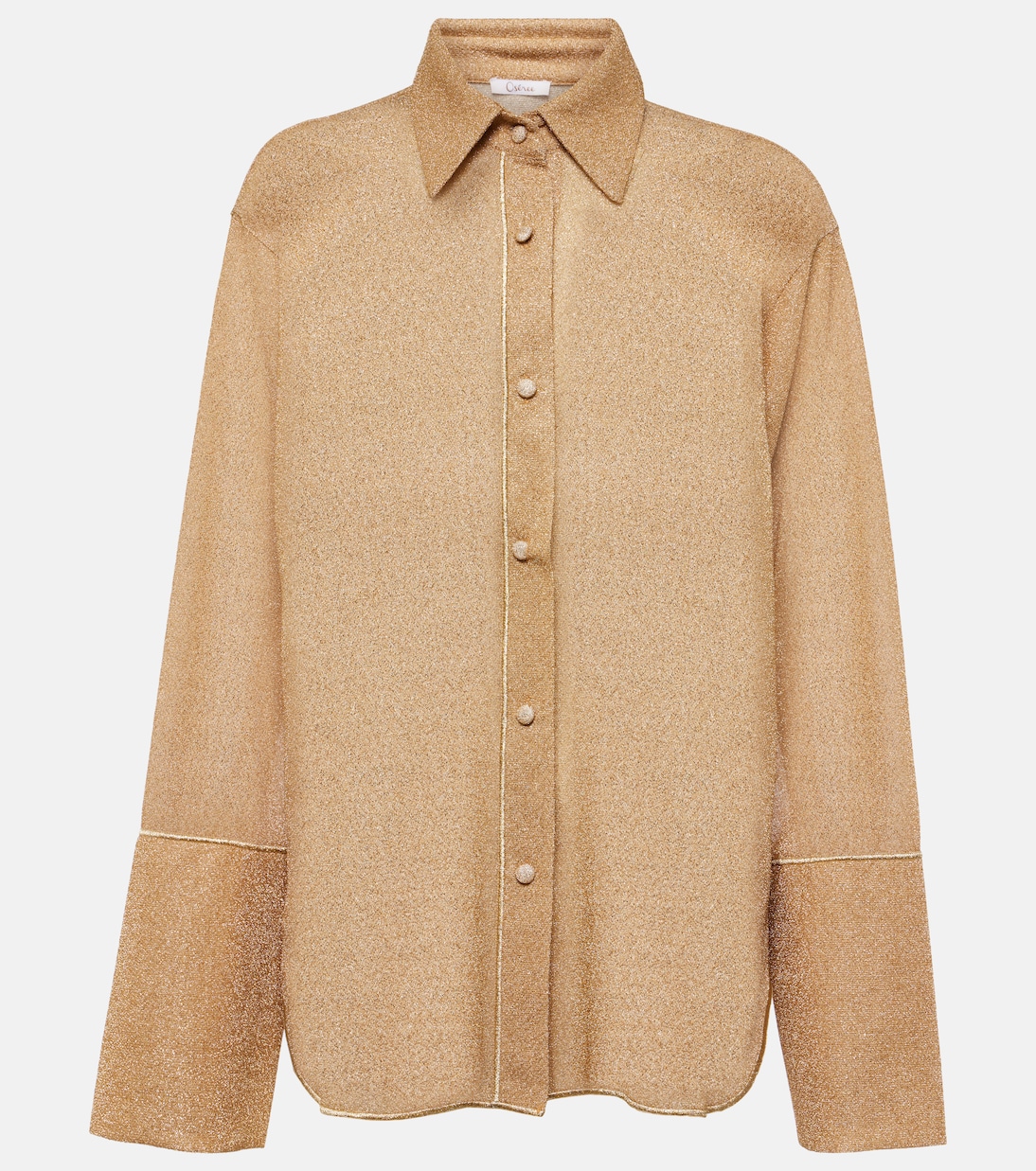 Camisa Lumière de lamé | Oséree