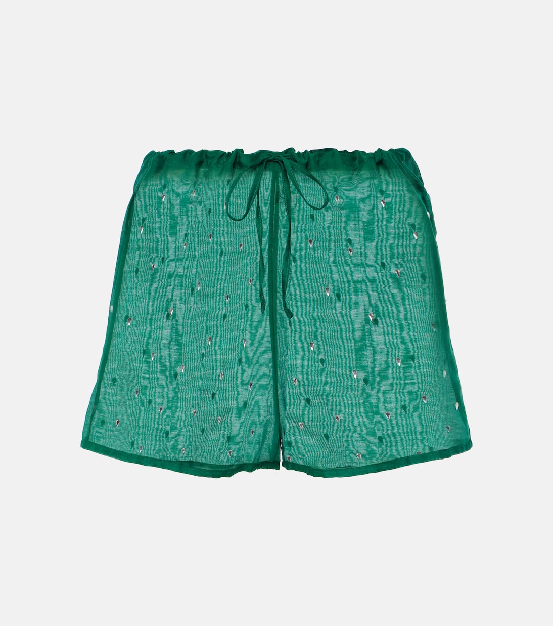 Shorts Gem in cotone e seta | Oséree