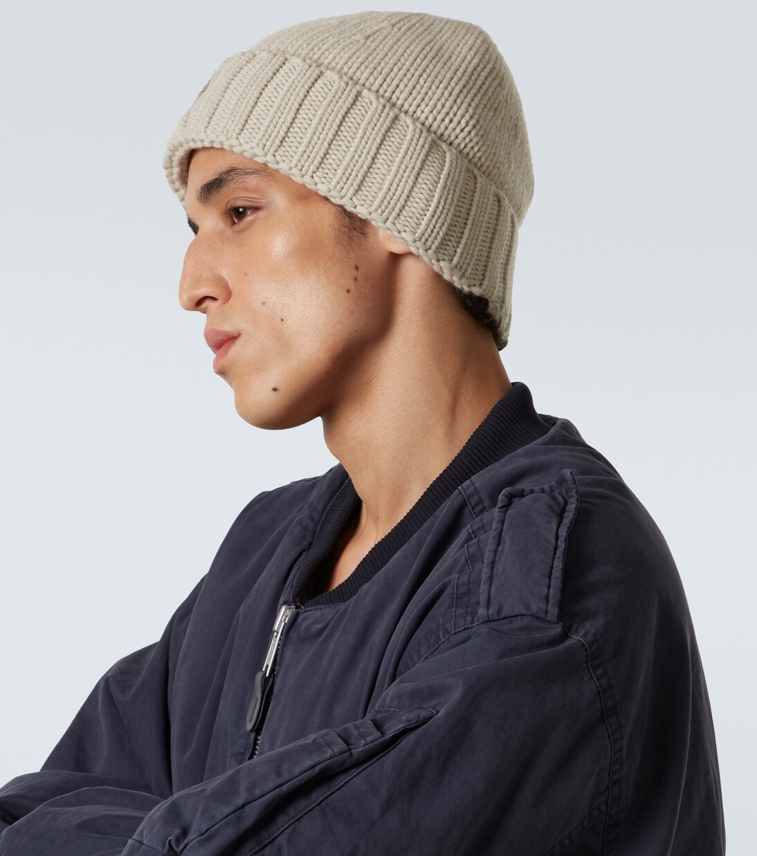 Compass virgin wool beanie | Stone Island