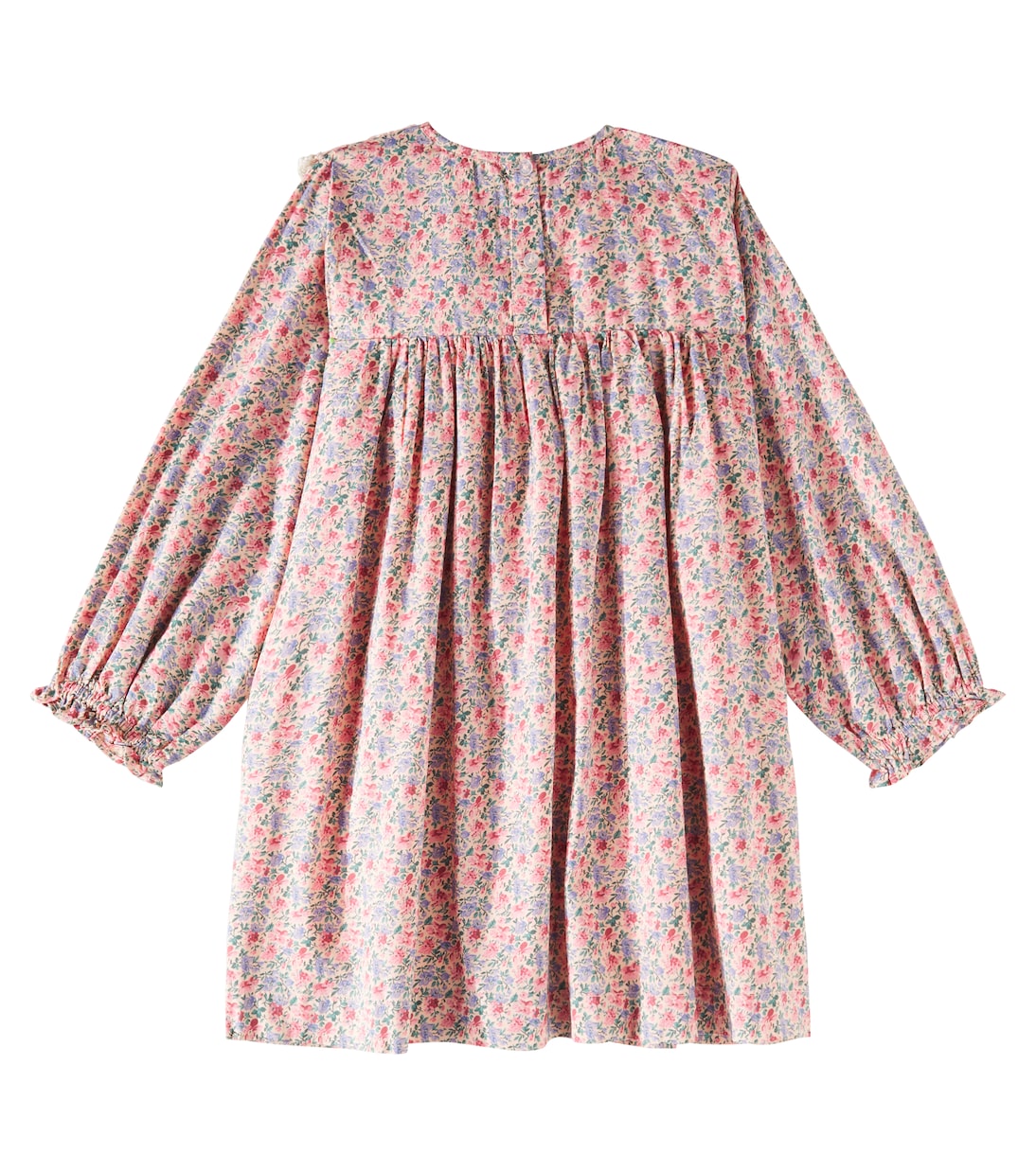 Abito Warise in cotone e crochet | Louise Misha