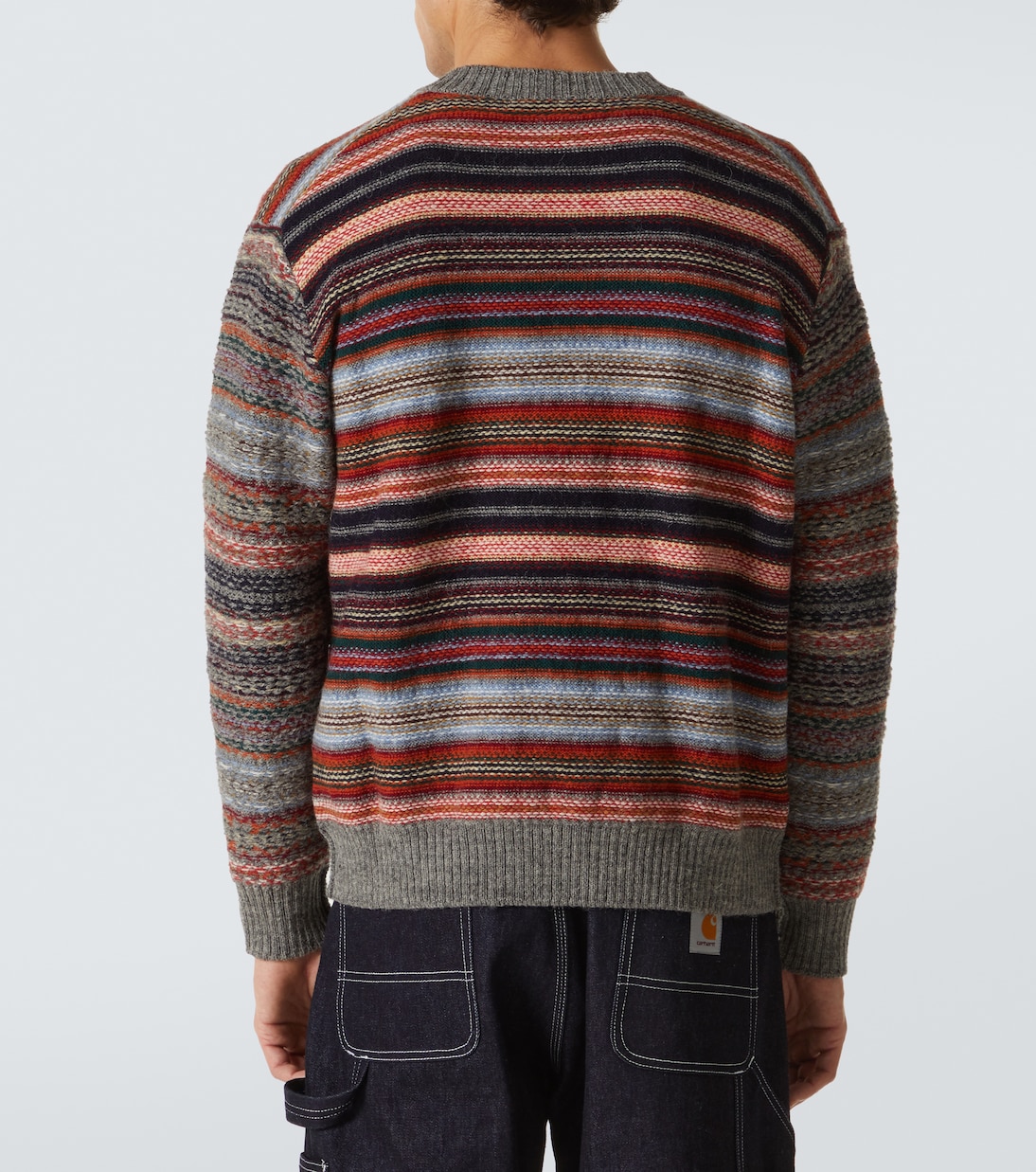 Striped wool sweater | Junya Watanabe