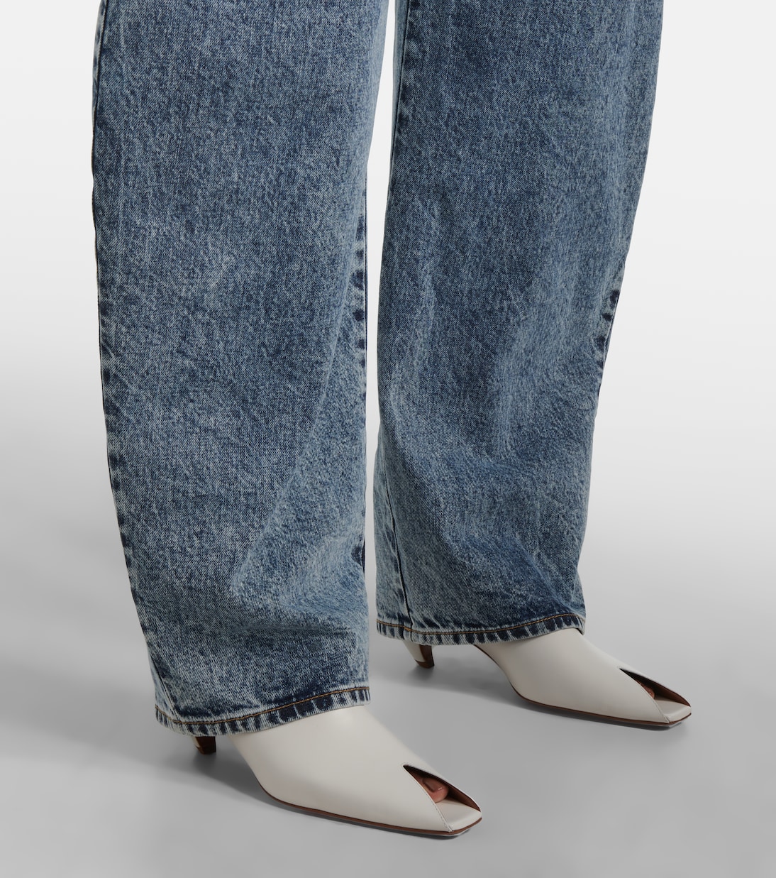 Mules Spike 55 in pelle | Alaïa