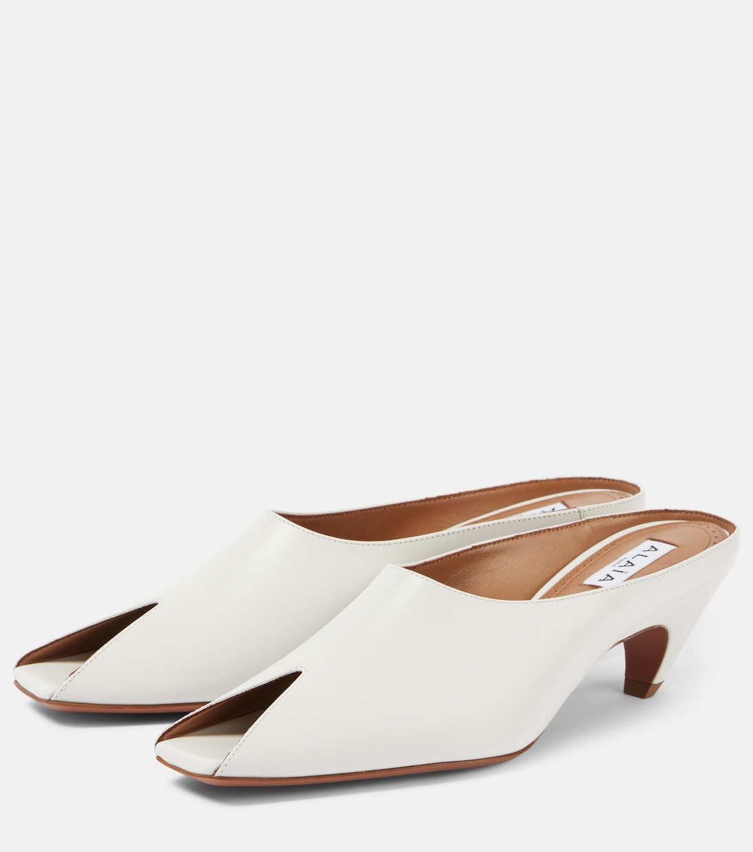 Mules Spike 55 in pelle | Alaïa