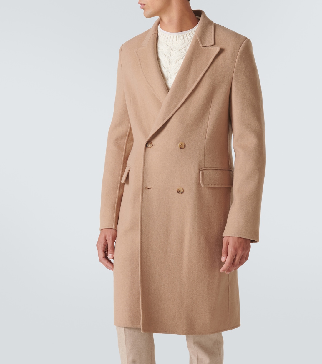Double-breasted cashmere coat | Gabriela Hearst