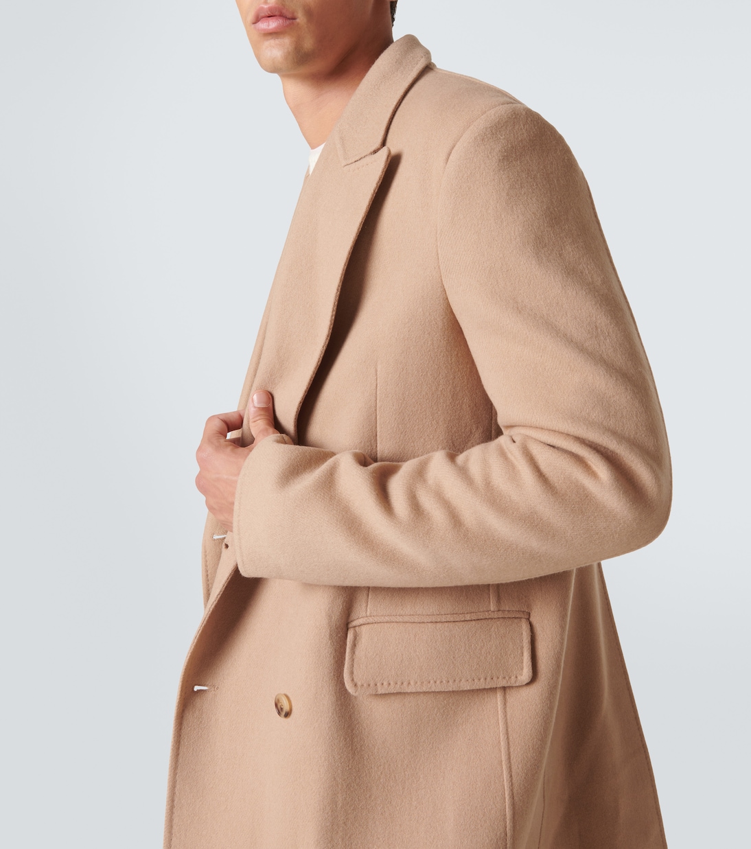Double-breasted cashmere coat | Gabriela Hearst
