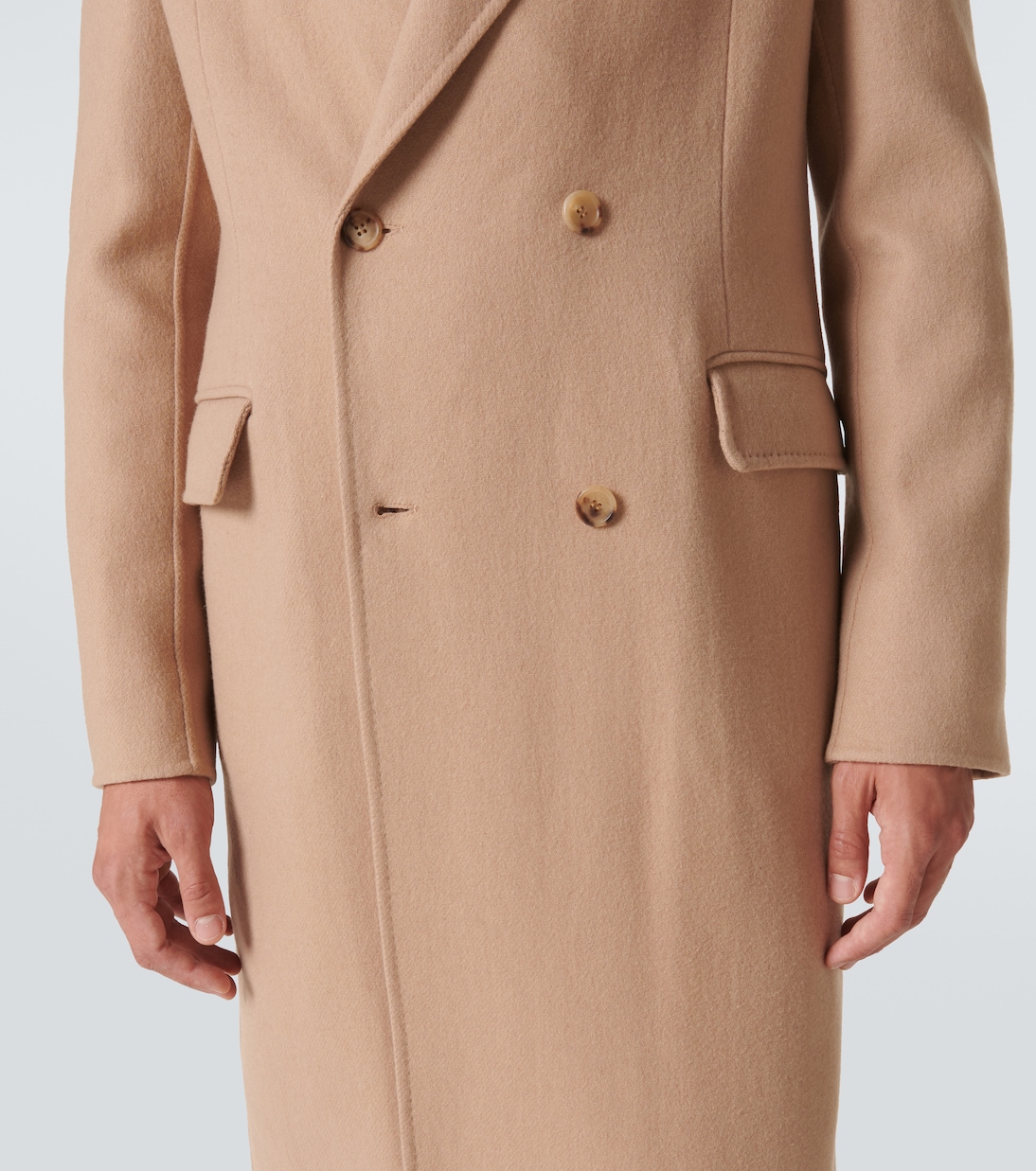 Double-breasted cashmere coat | Gabriela Hearst