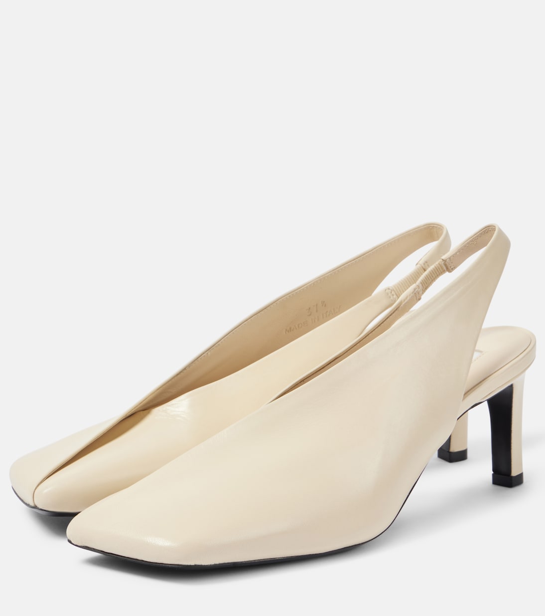 Escarpins slingback en cuir | Jil Sander