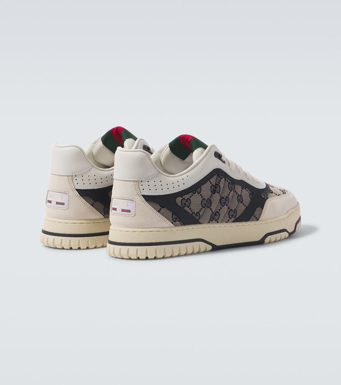 Baskets Gucci Re-Web en cuir | Gucci