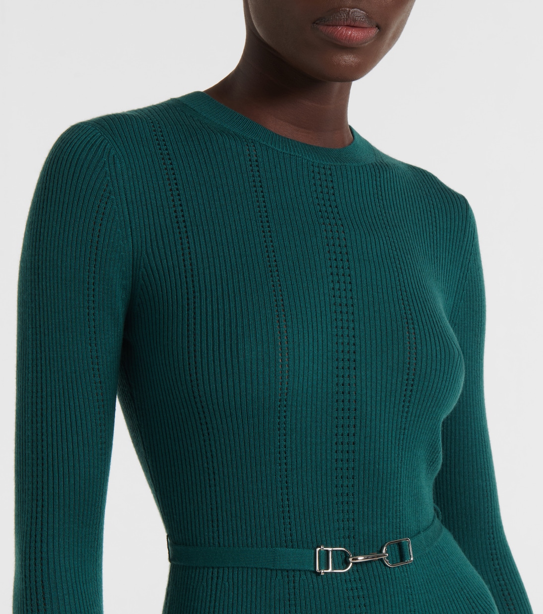 Robe midi Imagene en laine | Gabriela Hearst