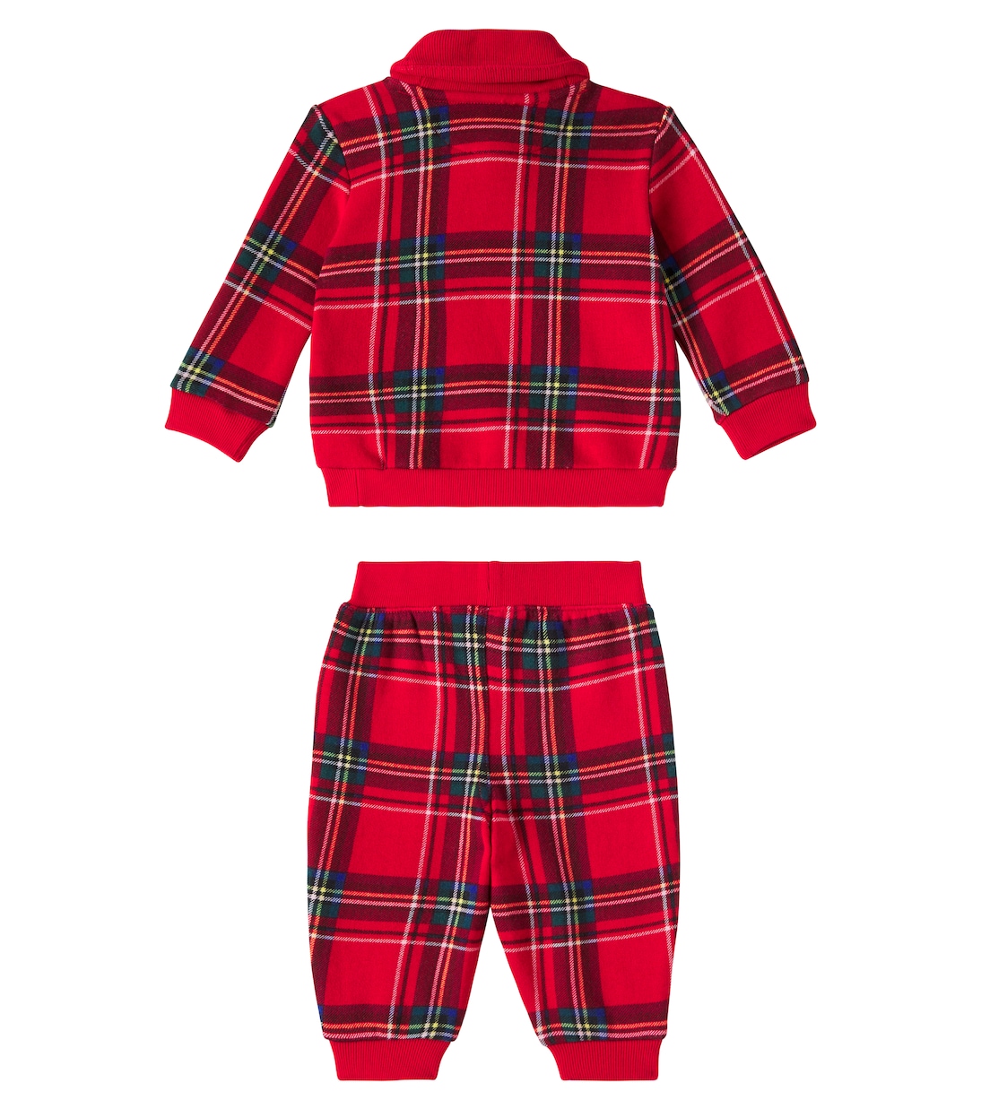 Bebé - chándal de mezcla de algodón a cuadros | Polo Ralph Lauren Kids