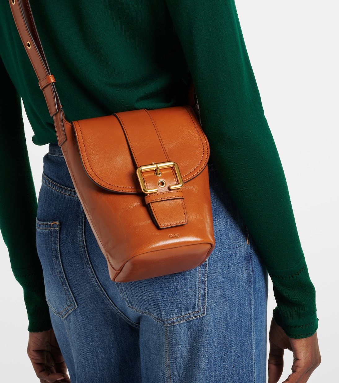 Borsa a tracolla Camera Mini in pelle | Chloé