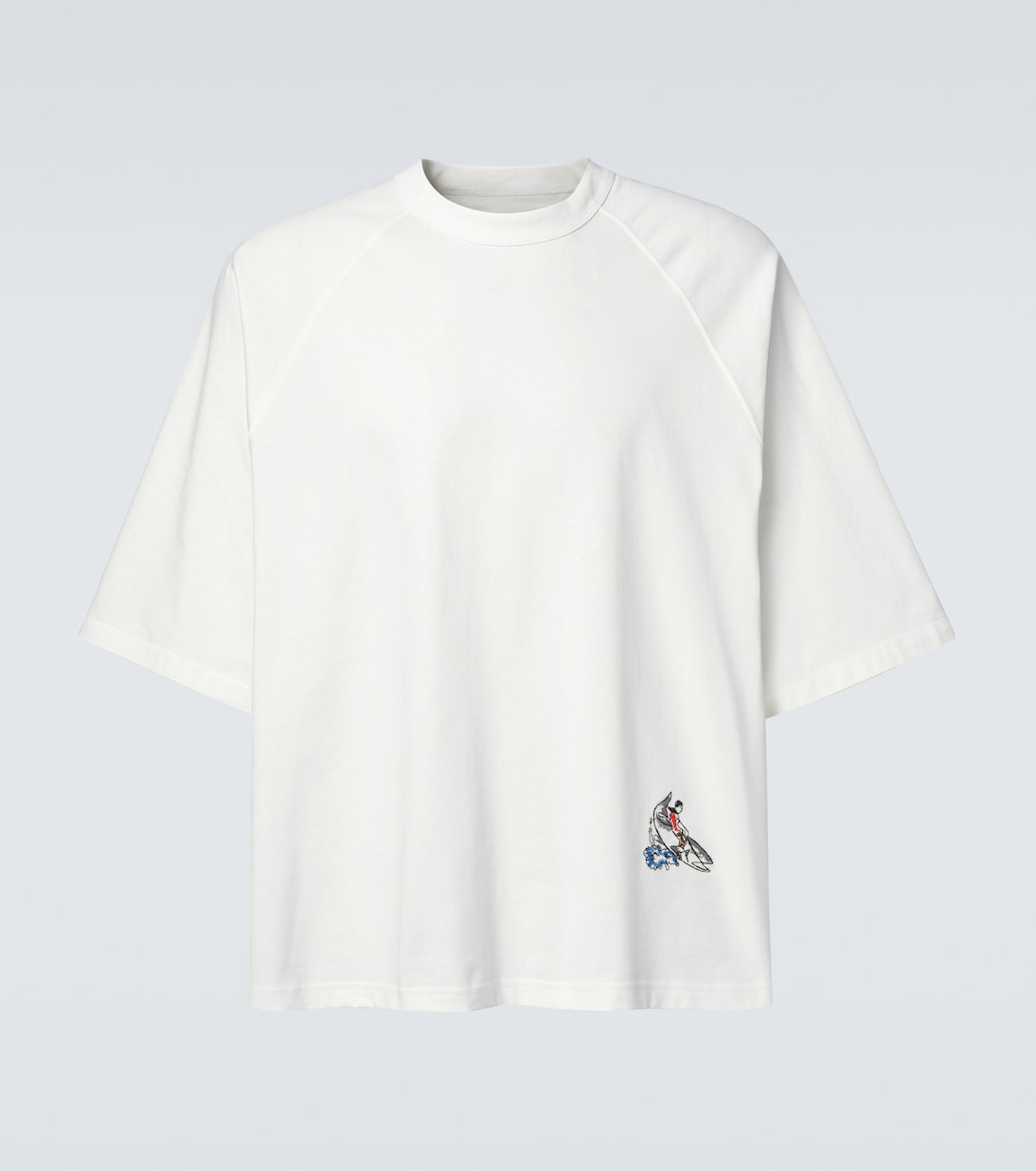 Besticktes T-Shirt aus einem Baumwollgemisch | Bottega Veneta