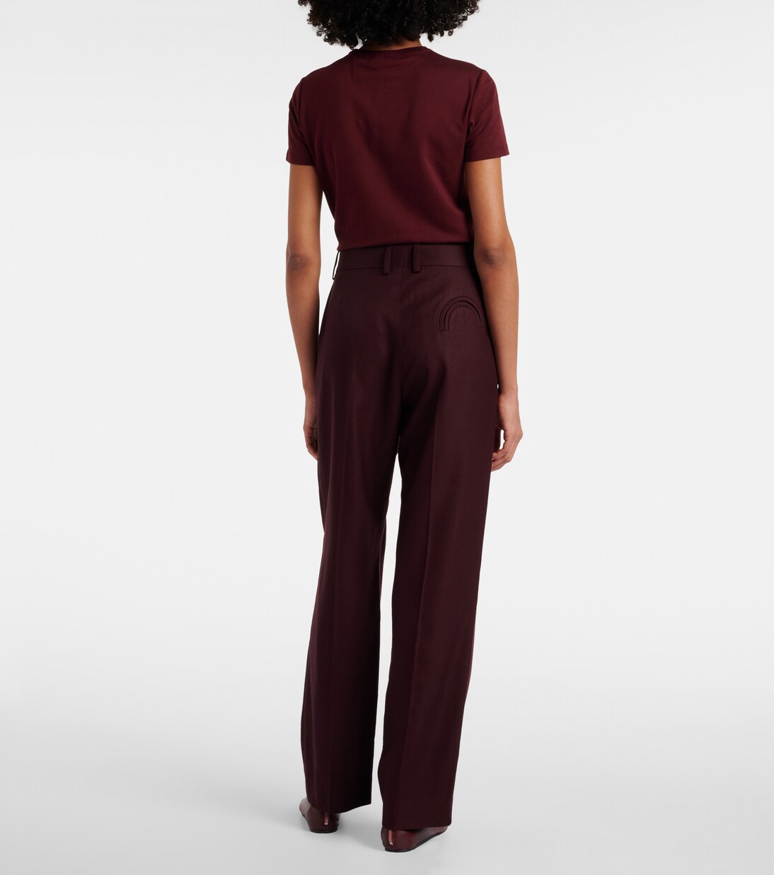 Gerade High-Rise-Hose Fox | Blazé Milano