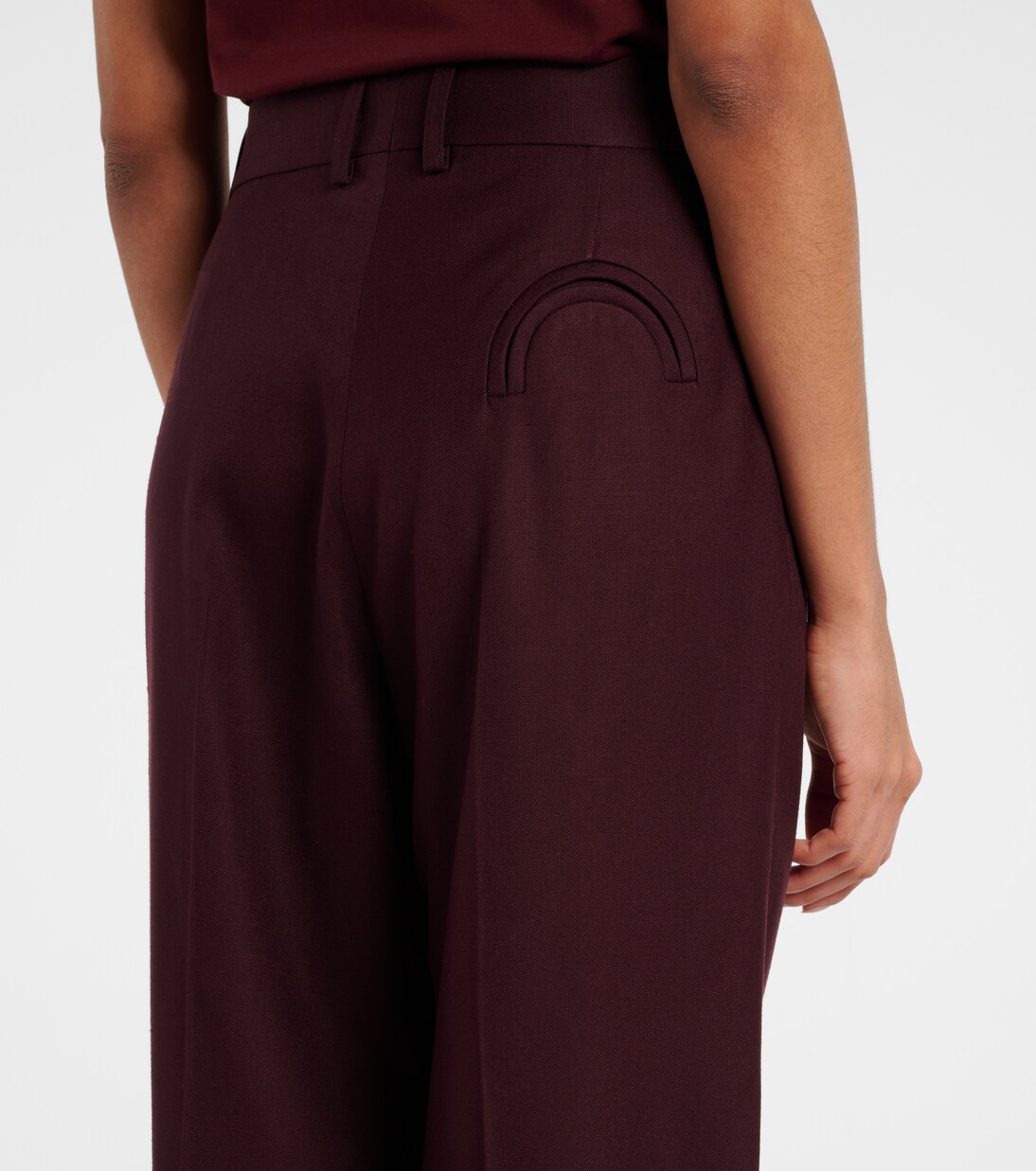 Gerade High-Rise-Hose Fox | Blazé Milano