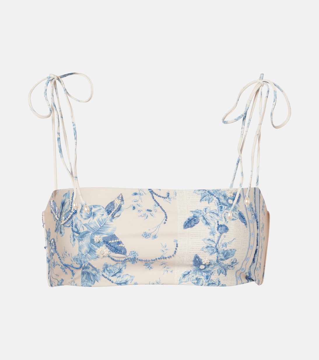 Top de bikini Primavera floral | Agua by Agua Bendita