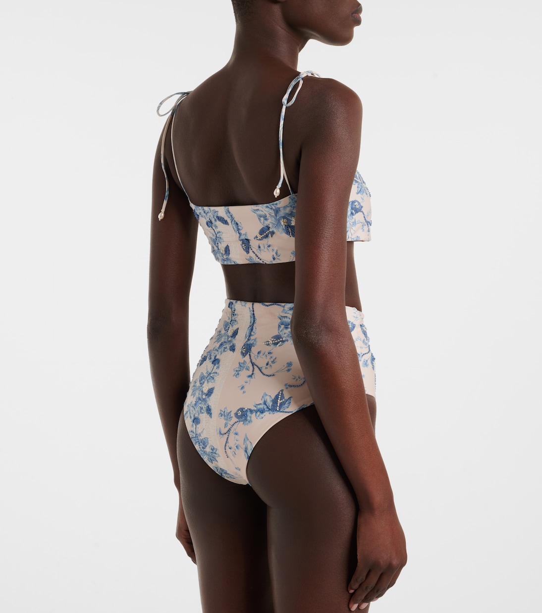 Top de bikini Primavera floral | Agua by Agua Bendita