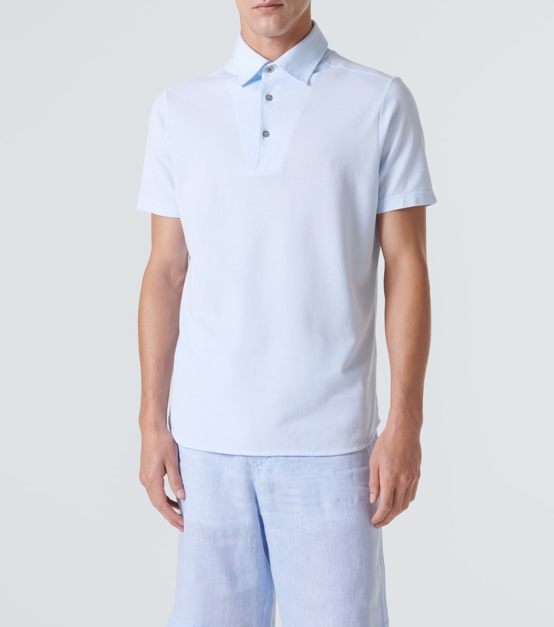 Polo in cotone piqué | Loro Piana