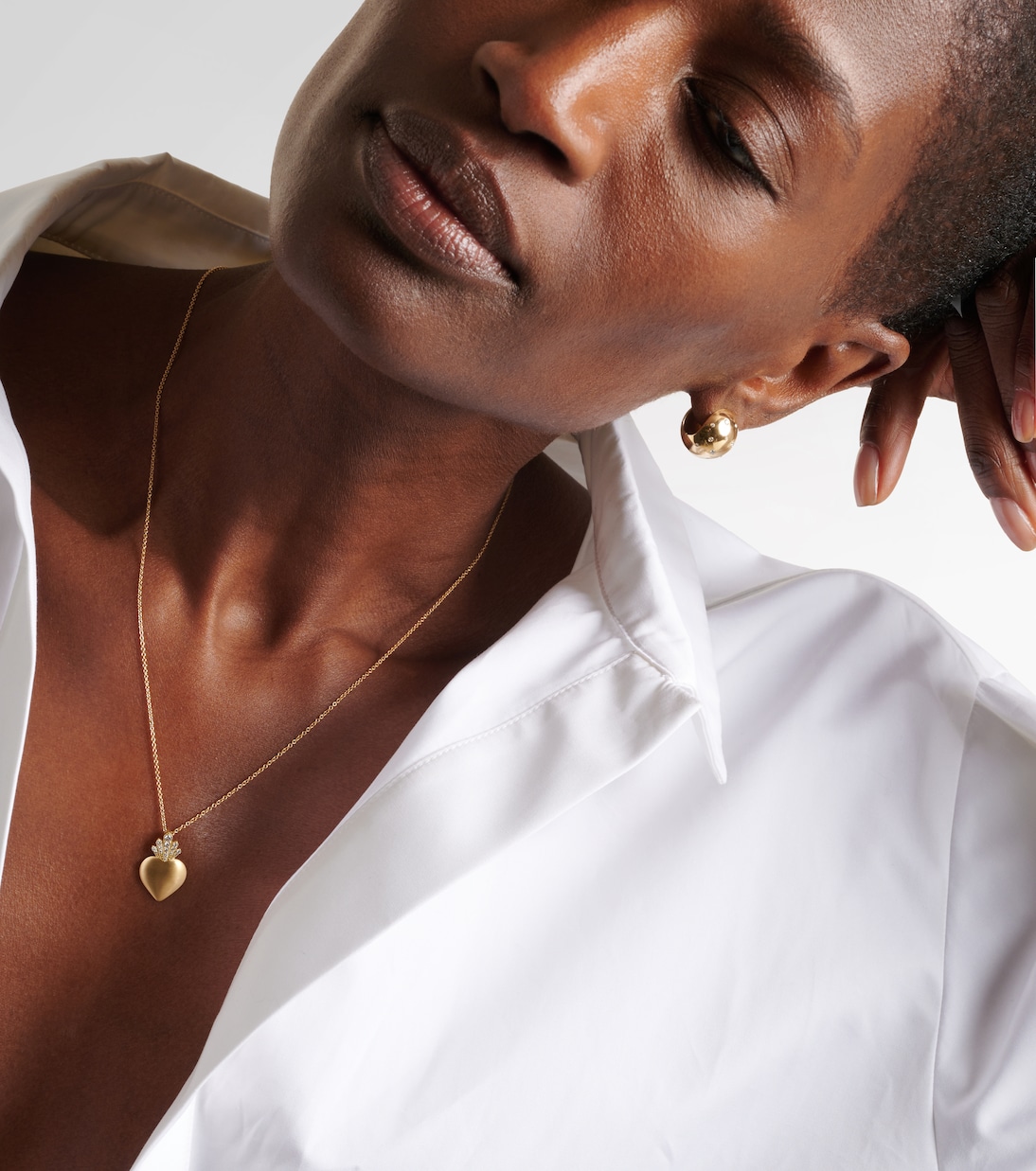 Collana elegante in oro 18kt 