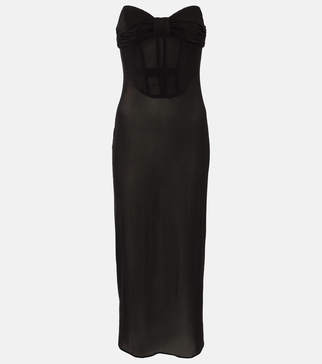 Robe midi en satin | Magda Butrym