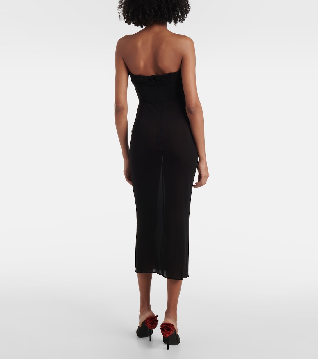Robe midi en satin | Magda Butrym
