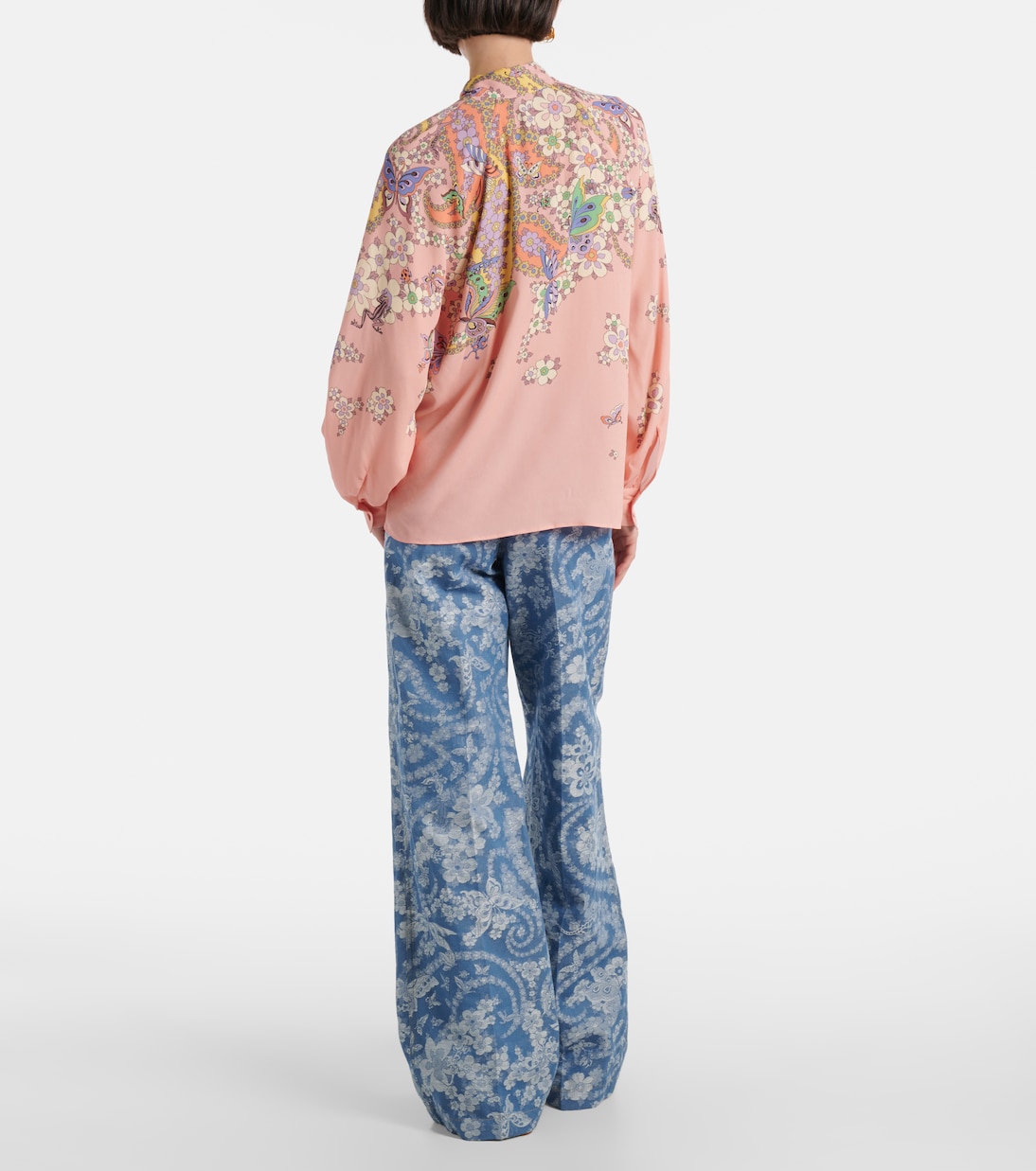 Bedruckte Schluppenbluse | Etro