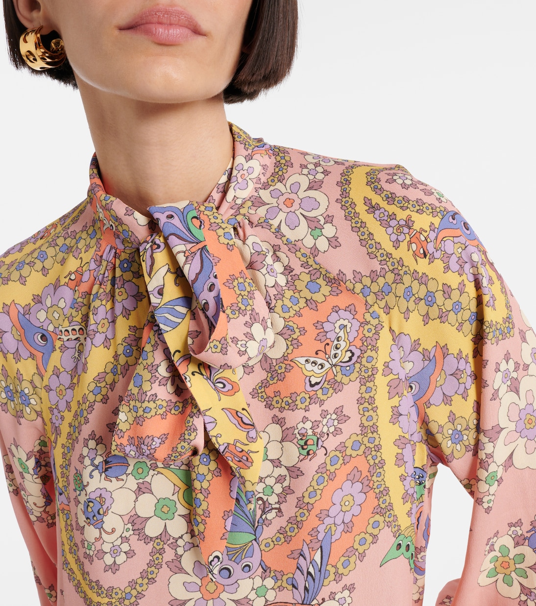 Bedruckte Schluppenbluse | Etro